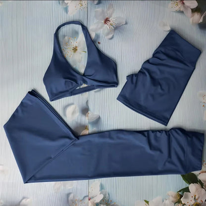 Butt Lifting Sports Set Shorts Gym Exercise Clothes Women'S Yoga Suit for Fitness Short and Underwear Training Workout Tracksuit